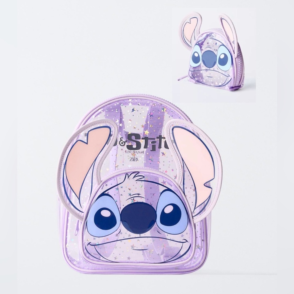 LILO & STITCH DISNEY VINYL BACKPACK AND WALLET SET